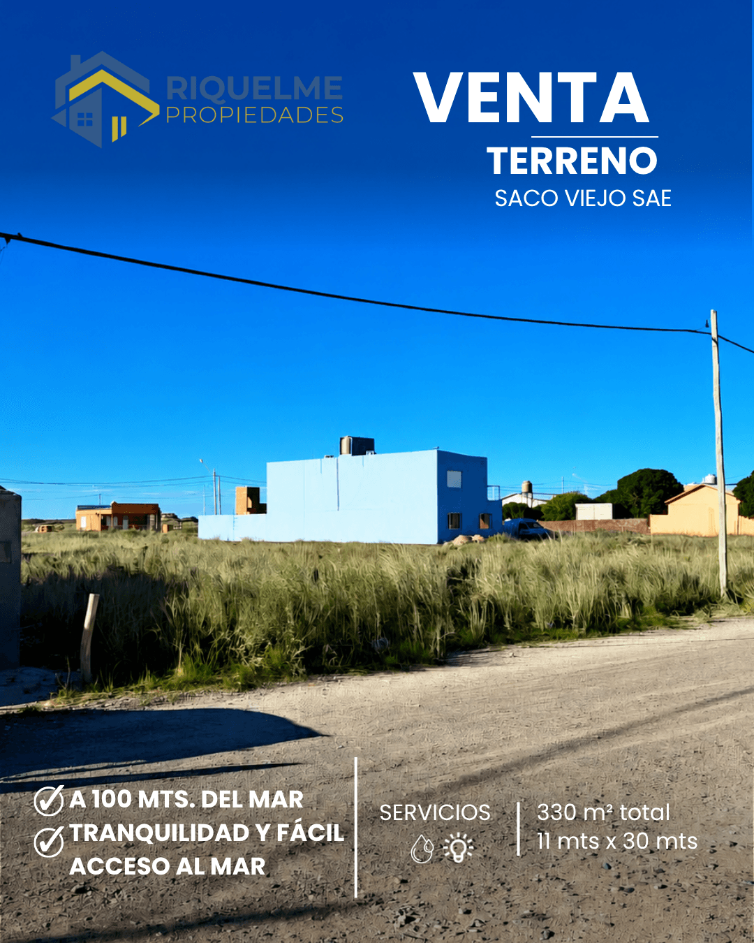 Terreno en Saco Viejo SAE en venta