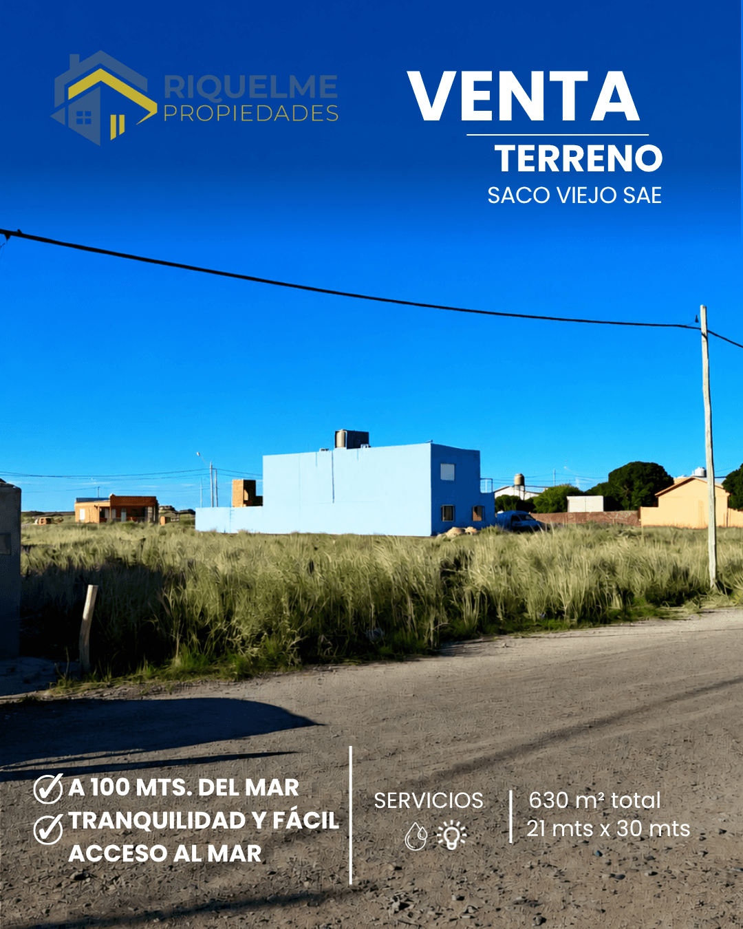 Terreno en Saco Viejo SAE