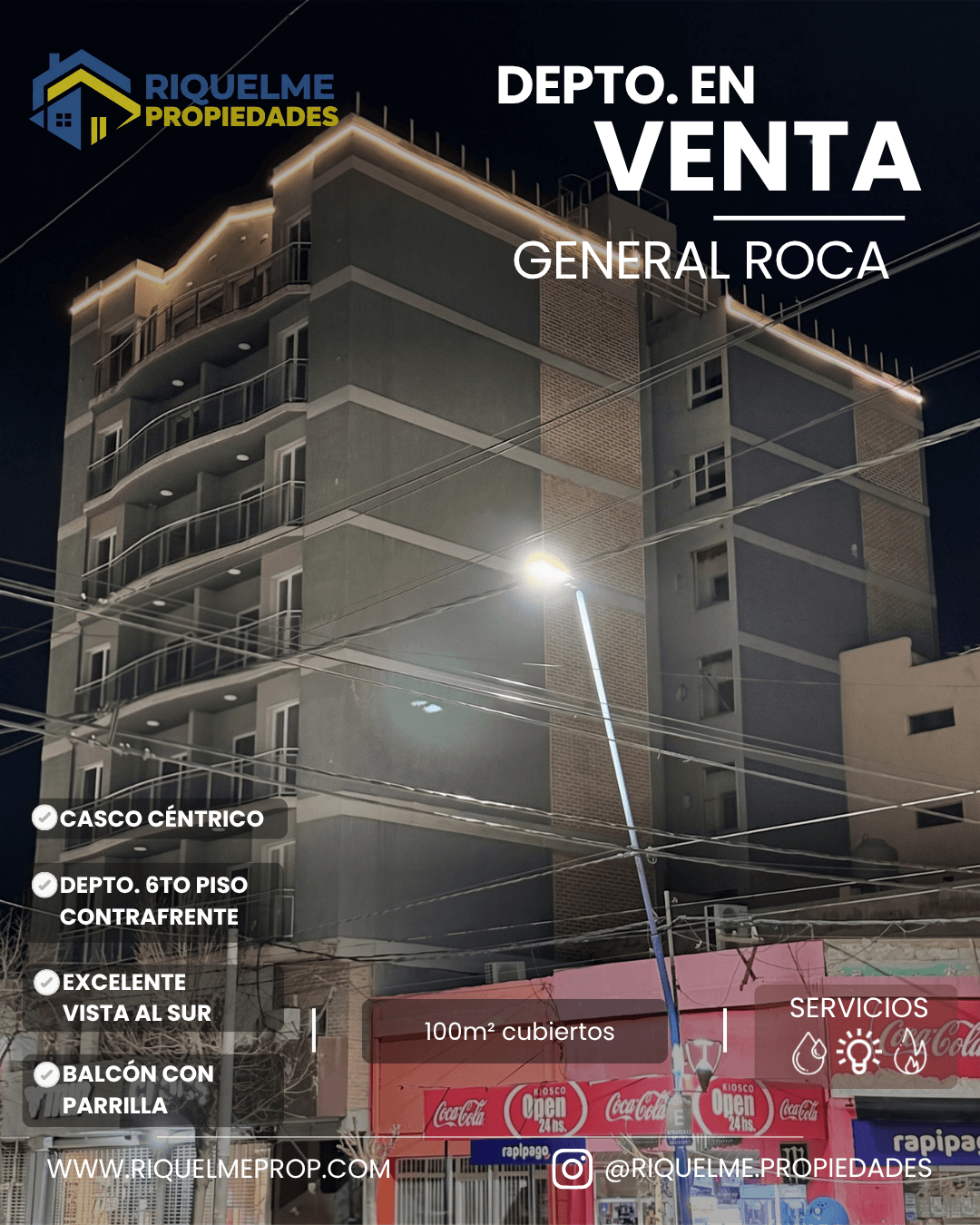 Departamento en Edificio Céntrico