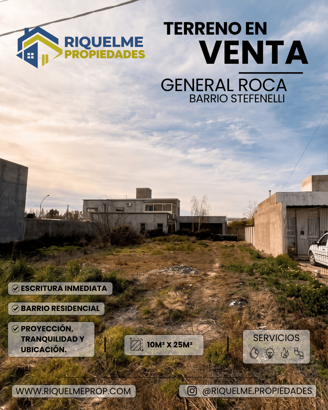 Terrenos en venta en Río Negro