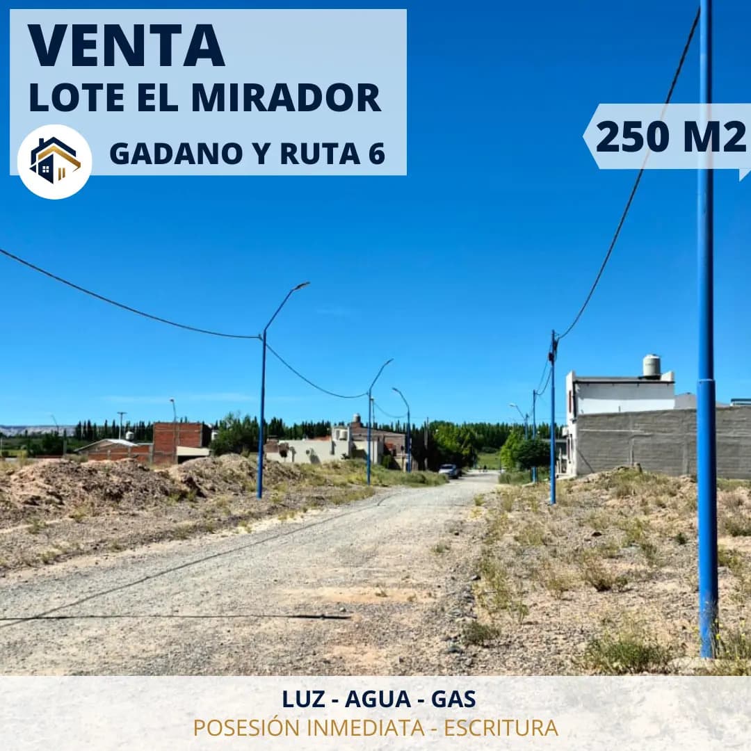 Terreno El Mirador en venta